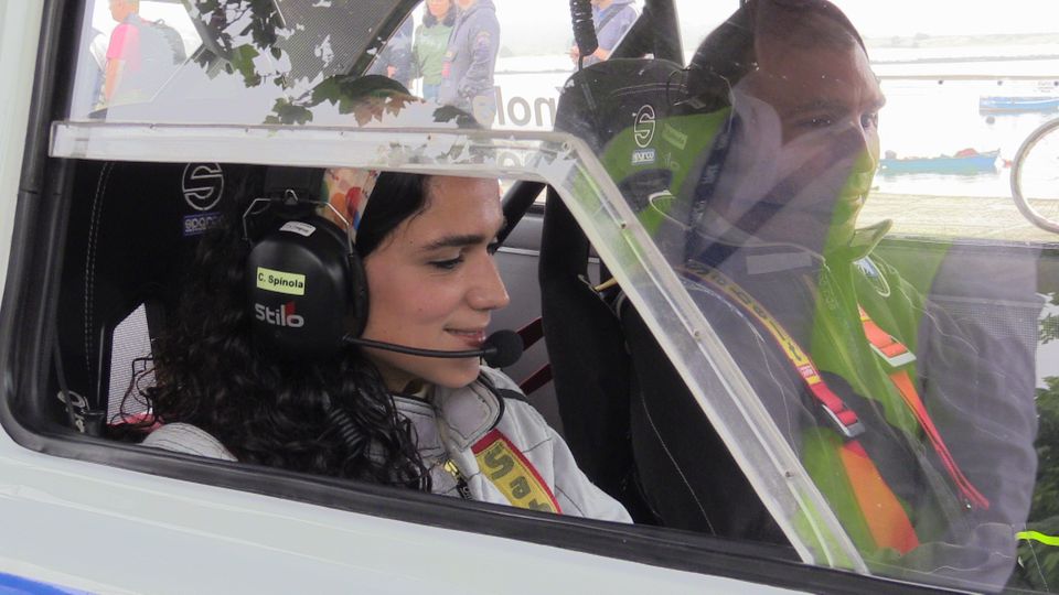 Os vencedores Paulo Spinola / Mónica Spínola em Fiat Panda