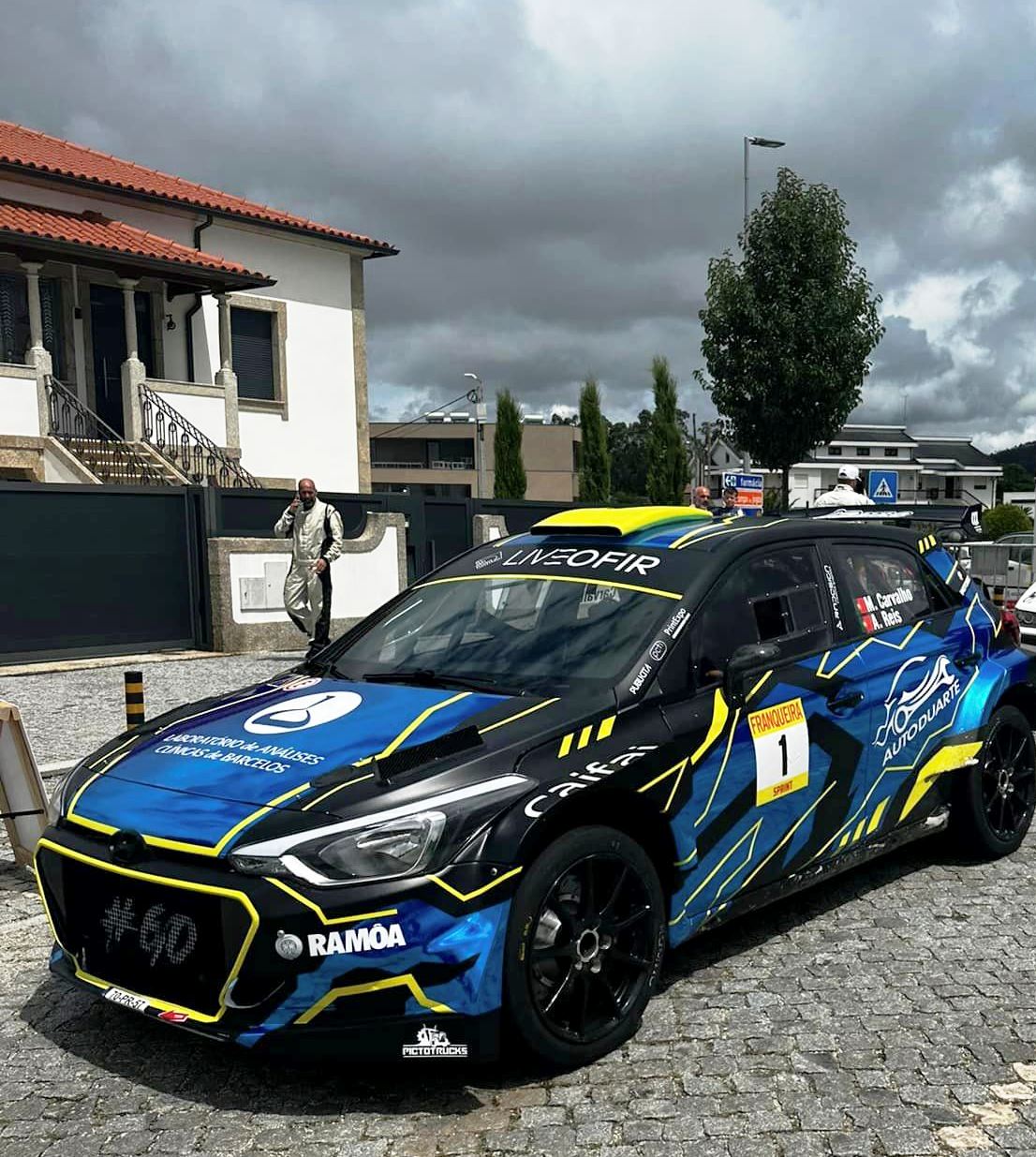 Os vencedores Miguel Carvalho / António Reis em Hyundai i20 N5